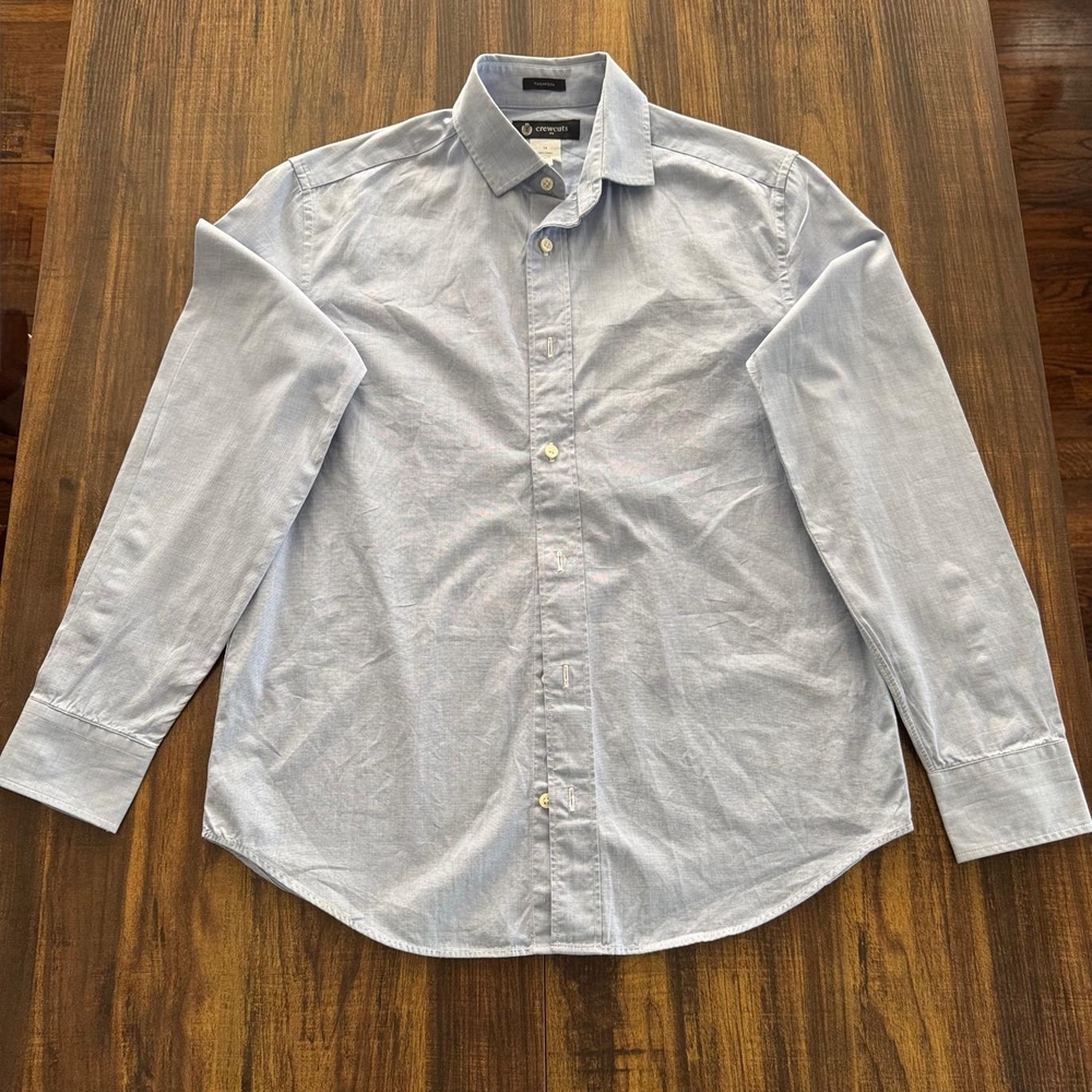 Crewcuts Blue Casual Button Down Shirt